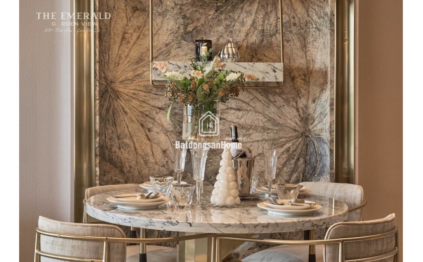 Căn hộ Emerald Garden View 67m2 view hồ bơi sống chuẩn xanh ngay trung tâm Thuận An 7tr/tháng